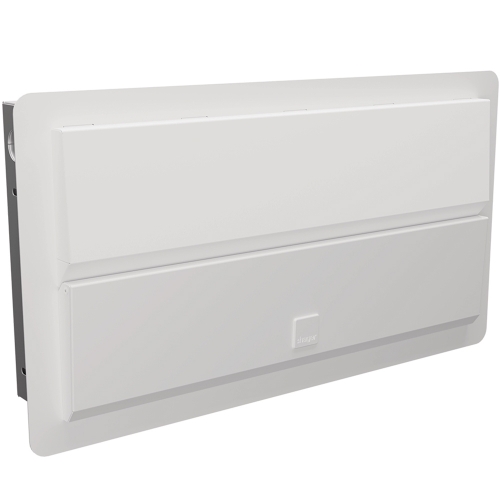Hager VMEF109SPD Design Evo White Flush Mounting 9 Way SPD Switch Isolator Consumer Unit With 100A Isolator & Type 2 Surge Protection Device