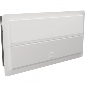Hager VMEF119SPD Design Evo White Flush Mounting 19 Way SPD Switch Isolator Consumer Unit With 100A Isolator & Type 2 Surge Protection Device