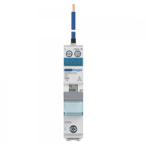 Hager ABC910R 10A 6kA 30mA 1P+N B Curve Type A Bi-Directional RCBO For Residential Installations