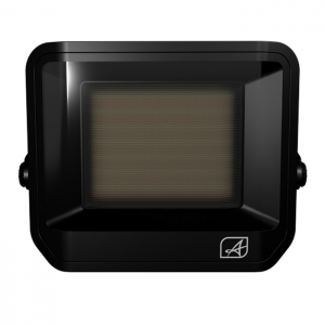 Ansell Lighting ATEL30/1/RGBW/B/RM Telic RGBW Black IP65 30W LED RGBW Floodlight With Remote Control - For Residential Applications