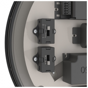 Ansell Lighting ALUP/1/G/PC Luppa CCT Grey IP66 16W-23W 2100-3200Lm 298mm Round Multi Wattage & 2CCT Selectable LED Bulkhead With Photocell