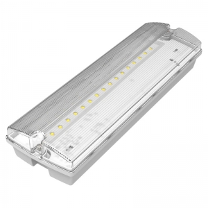 Channel Safety ESOL01 Solent 3W IP65 LED Emergency Bulkhead With Full Legend Set