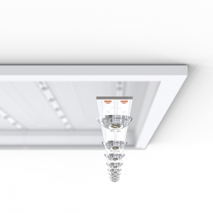 Ansell Lighting AERMLED3/120/CW Endurance White IP44 1200x600mm 60W 5800Lm UGR19 LED Flat Panel With TPa Diffuser & Cool White 4000K LEDs