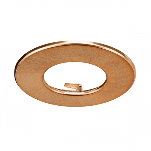 Aurora AU-R6BZAG Satin Copper Bezel For R6 Fixed Fire Rated Downlights
