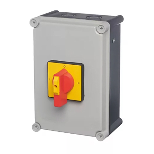 4 Pole Enclosed Manual Changeover Switch