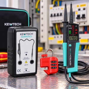Kewtech KEWISO3 Safety Isolation Tester Kit With KT1790, KEWLOK, KEWPROVE3 & Carry Bag