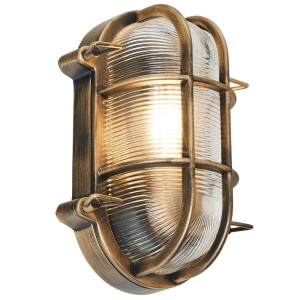 Forum Lighting Davey Caged Oval Wall Lights