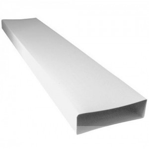 Domus 60mm x 204mm Flat Channel Ducting