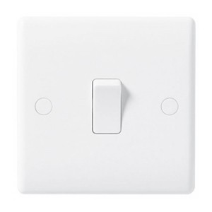 BG Nexus White 10A Plateswitches