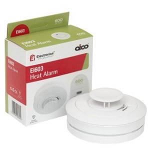 Aico EI600 Interlinked Smoke & Heat Alarms - Battery