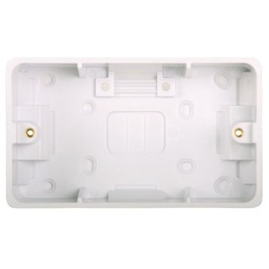 Hager Sollysta White Surface Mounting Boxes