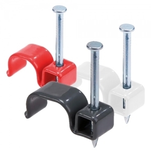 Fire-Resistant Nail-In Cable Clips