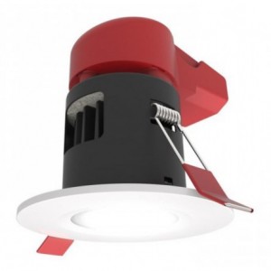 Ansell Lighting Prism LED Fire Rated Downlights IP65