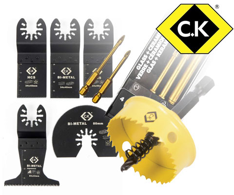 C.K launches cutting edge power tool accessories