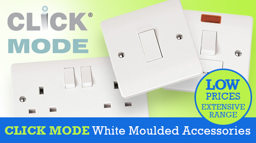 Click Mode White Moulded Accessories - LOW Prices, Extensive range